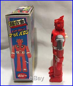 Popy Mach Baron Chogokin die-cast toy vintage Japanese Super robot figure