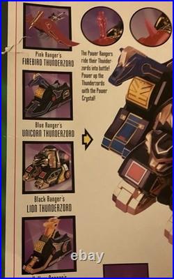 Power Rangers Thunderzord Assault Team VTG 1994 Bandai # 2262 COMPLETE Power Rangers Thunderzord Assault Team VTG 1994 Bandai # 2262 COMPLETE