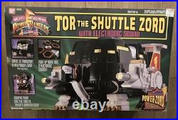 Power Rangers Tor The Shuttlezord VTG 1994 Bandai # 2242 For Ages 4 And Up