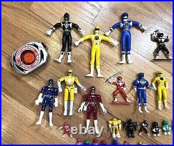 Power Rangers Toy Lot Vintage 37 Pieces