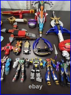 Power Rangers Wild Force Lot Vintage Toy Action Figures Sword Morphers Tested