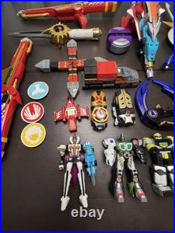 Power Rangers Wild Force Lot Vintage Toy Action Figures Sword Morphers Tested