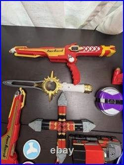 Power Rangers Wild Force Lot Vintage Toy Action Figures Sword Morphers Tested