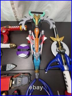 Power Rangers Wild Force Lot Vintage Toy Action Figures Sword Morphers Tested