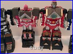 Power rangers shogan megazord 1995 Vintage Lot Of 4 bundle Action figure toy