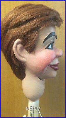 Professional ventriloquist figure head, Jerry Mahoney by Jerry Layne, Must see
