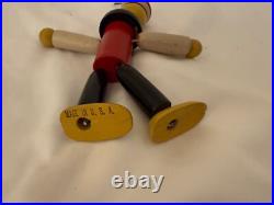 RARE 1930's Jaymar Chinaman Ling Wee Wooden Jointed Figure Wood Toy