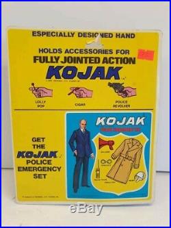 RARE 1976 KOJAK Action figure 8 VTG TV Show 1976 Excel Toy MINT CARDED