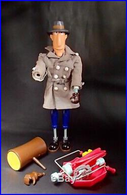 RARE 1983 Galoob 12 INSPECTOR GADGET Vintage action Figure Toy Doll VHTF! MIB