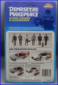 RARE 1984 vintage Rainbow Toys DEMPSEY AND MAKEPEACE action figure set MOC toy