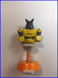 RARE Battle Beasts Jump Up Rocky Rhino Vintage Toy Figure