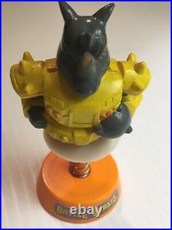 RARE Battle Beasts Jump Up Rocky Rhino Vintage Toy Figure