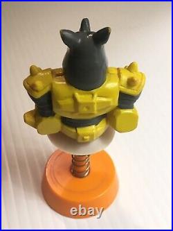 RARE Battle Beasts Jump Up Rocky Rhino Vintage Toy Figure