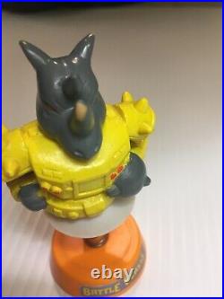 RARE Battle Beasts Jump Up Rocky Rhino Vintage Toy Figure