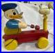 RARE ORIGINAL Vintage Wooden Donald Duck, made in Occupied Japan by JayMar Toys