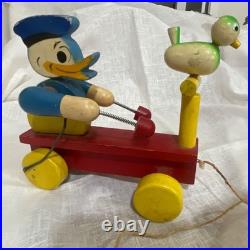 RARE ORIGINAL Vintage Wooden Donald Duck, made in Occupied Japan by JayMar Toys RARE ORIGINAL Vintage Wooden Donald Duck, made in Occupied Japan by JayMar Toys