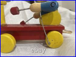 RARE ORIGINAL Vintage Wooden Donald Duck, made in Occupied Japan by JayMar Toys