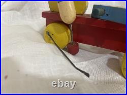 RARE ORIGINAL Vintage Wooden Donald Duck, made in Occupied Japan by JayMar Toys