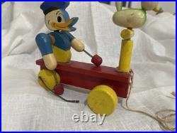 RARE ORIGINAL Vintage Wooden Donald Duck, made in Occupied Japan by JayMar Toys RARE ORIGINAL Vintage Wooden Donald Duck, made in Occupied Japan by JayMar Toys
