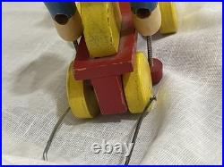 RARE ORIGINAL Vintage Wooden Donald Duck, made in Occupied Japan by JayMar Toys