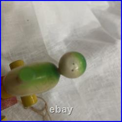 RARE ORIGINAL Vintage Wooden Donald Duck, made in Occupied Japan by JayMar Toys