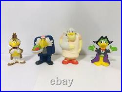 RARE Set Count Duckula Figures, Cosgrove Hall 1988 Vintage Retro Collectibles