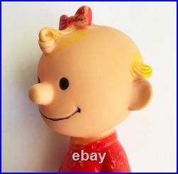 RARE Vintage 1960s HUNGERFORD Peanuts Gang 7 SALLY Toy Figure United Features