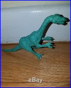 RARE Vintage 1960s White Post gift shop toys dinosaur figures lot dinosaur land