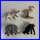 RARE Vintage 1987 Metro Zoo Complete Set of 4 Figures McDonald's Regional HTF