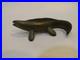 RARE Vintage SRG Metal Mosasaur Mosasaurus PREHISTORIC Reptile Dinosaur Figurine