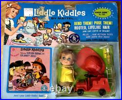 RARE Vintage Sealed Liddle Kiddles Mattel Bunson Bernie 3501 Firefighter 1965