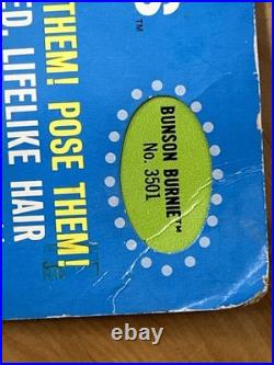 RARE Vintage Sealed Liddle Kiddles Mattel Bunson Bernie 3501 Firefighter 1965