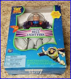 RARE Vintage Toy Story Interstellar Buzz Lightyear 1999 Purple Box Disney Pixar