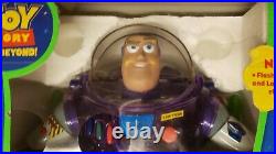 RARE Vintage Toy Story Interstellar Buzz Lightyear 1999 Purple Box Disney Pixar