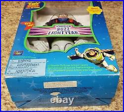RARE Vintage Toy Story Interstellar Buzz Lightyear 1999 Purple Box Disney Pixar