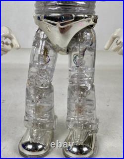 RARE Vintage Toy Story Interstellar Buzz Lightyear Clear/Chrome Thinkway