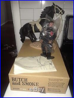 RARE mail away Gabriel vintage Lone Ranger Butch Cavendish & Smoke Figure