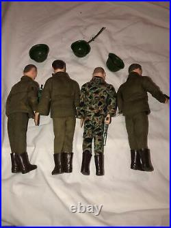 RARE vintage Topper toys The Tigers G. I. Joe toy action figures lot army military