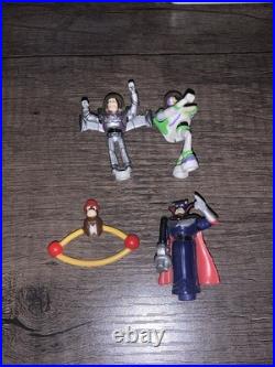 RARE vintage Toy Story Buzz Lightyear Micro Movers Polly Pocket Complete