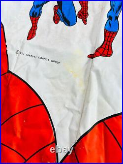 RARE vtg 1977 Marvelmania Marvel Spiderman Inflatable Toy Raft see pics