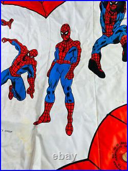 RARE vtg 1977 Marvelmania Marvel Spiderman Inflatable Toy Raft see pics