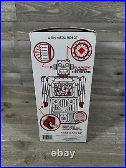 ROCKET USA R-1 Robot One VINTAGE 2000 Retro 12¾ Tin Toy Sold As is
