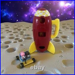 Rare 1.8 Baby Edition Spaceman Danny Dog Peppa Pig Moon Buggy Spaceship/ Rocket