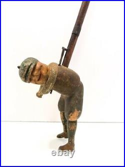 Rare Antique Schoenhut American Tommy Green Golf Figure Stick 1920
