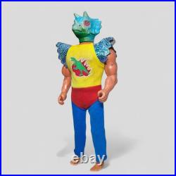 Rare Brazil Dino Warriors Vintage Dinosaucers Style Ko Mego Figure