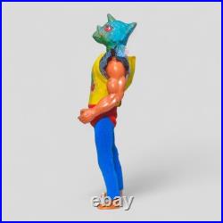 Rare Brazil Dino Warriors Vintage Dinosaucers Style Ko Mego Figure