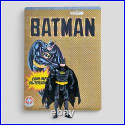 Rare Estrela Brazil Black Batman Super Powers Brazilian Exclusive + Repro Card