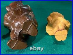 Rare Lansing Slik Toys Slik-Ite Goldilocks & 3 Bears Composition Figures in Box Rare Lansing Slik Toys Slik-Ite Goldilocks & 3 Bears Composition Figures in Box