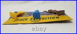 Rare New Vintage Plasticraft Space Expedition Plastic Toys Spaceman Figures