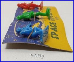 Rare New Vintage Plasticraft Space Expedition Plastic Toys Spaceman Figures
